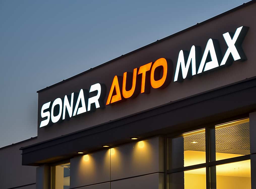 Litery blokowe Sonar Auto Max